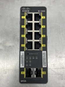 IE-1000-8P2S-LM Cisco Industrial Ethernet Managed Switch - Picture 1 of 7