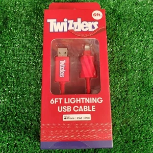 Twizzlers 6ft iPhone-Compatible USB Cable New - Picture 1 of 6