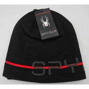 Gorro de invierno tejido Spyder para hombre talla única NUEVO CON ETIQUETAS - Imagen 1 de 13