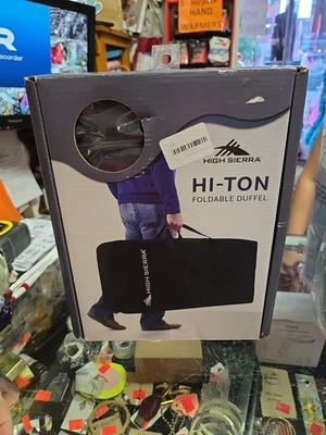 Hi Sierra Hi-Ton Foldable Duffle Bag Carry-On Bag, Light Weight, Holds 50lhs - Image 1 of 4