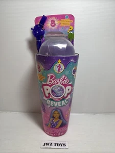 Mattel Barbie Pop Reveal Grape Fizz Fashion Doll With Accessories Brand New - Picture 1 of 11