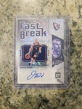 2021-22 Donruss Optic Fast Break Signatures #FB-JKD Jason Kidd NBA HOF Auto