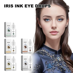 Iris Ink Eye Drops, IrisInk Color-Changing Eye-Drops, Change Eye Color Brighten - Picture 1 of 17