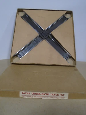 American Flyer #26745 S Gauge 90 Degree CROSSING NEW IN ORIGINAL BOX - Image 1 of 3