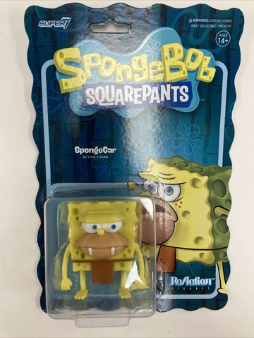 SpongeGar Spongebob Squarepants Super 7 Reaction Figure Cover