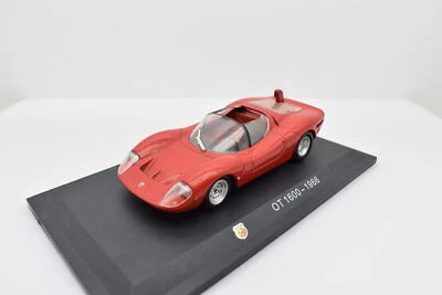 Modellino auto ABARTH OT 1600 scala 1:43 diecast modellismo collezione ixo - Immagine 1 di 4