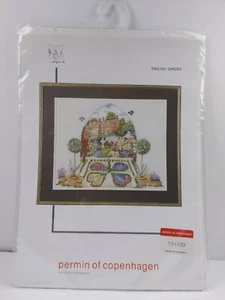 Permin Of Copenhagen Danish Art Needlework English Garden Leaflet Only  #151100 - Picture 1 of 3