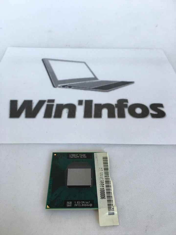 Processor CPU LF80537 t5600/ Intel 1.83/2m/667 Packard Bell Alp Ajax Gn - Image 1 of 1