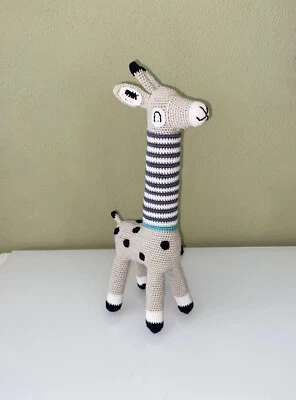 Amigurumi Häkelfigur, Häkeltier, Giraffe, Handarbeit, Pica Pau Figur, gehäkelt - Bild 1 von 4