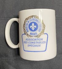 Official Quebec Public Safety Special Constable Association Coffee Mug.