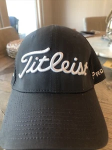 Titleist Pro V1 Footjoy Flex Hat Small/Medium S/M Grey Golf Hat - Picture 1 of 9