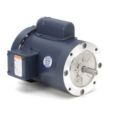 Leeson 110058.00 Electric Motor 1 HP 1725 Rpm 1-PH 115/208-230 V 56C C6C17FC7M - Image 1 of 4