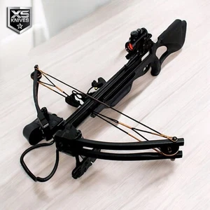 175LBS Hunting CROSSBOW w/ Red Dot Scope + Arrows Quiver Cocking Device 285 FPS - Picture 1 of 4