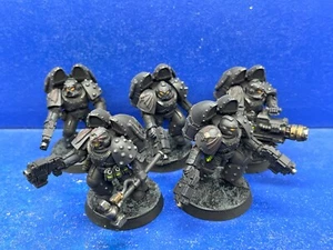 5 Destructores con Jumppack de Chaos Night Lords RECONSTRUCCIÓN BIEN PINTADO - Imagen 1 de 6