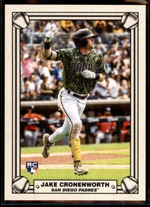 Jake Cronenworth 2021 Topps 582 Montgomery Club Set 3 RC #13 San Diego Padres