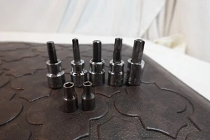 CRAFTSMAN 7 PC 3/8" & 1/4" DRIVE MM TORX BITS, HEX BITS,SHALLOW SOCKETS # TT55 - Picture 1 of 14