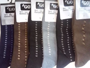 12 pairs Men Cotton Socks, Dress Casual Comfy Fall Summer High Quality Socks - Picture 1 of 1