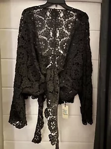 Jaded Gypsey NEW Crochet Cardigan - Picture 1 of 3