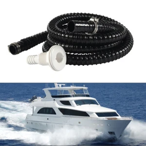 3/4 Inch Bilge Pump Installation Kit With 6FT Hose For Boats Marine Yacht - Picture 1 of 14