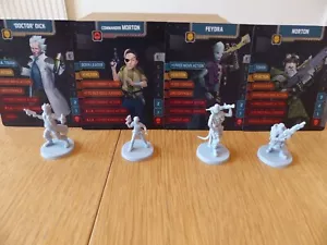 Zombicide Invader: Doctor Dick, Commander Morton, Feydra, Norton (Kickstarter) - Picture 1 of 6