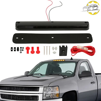 Center LED Roof Marker Cab Light For Chevrolet Silverado 2500HD 3500HD 2007-2021 - Image 1 of 4