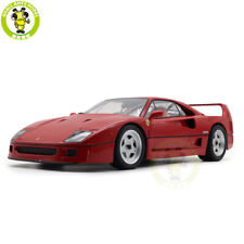 1/12 Ferrari F40 1987 Norev 127900 Czerwony model odlewany ciśnieniowo Zabawka Samochód Prezenty dla ojca