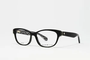 Kate Spade Women's Eyeglasses Josee S30 Black Cream Transparent 50mm NEW! - Picture 1 of 6