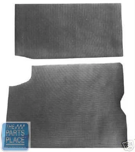 1964-66 Pontiac GTO LeMans Tempest Rubber Trunk Mat Gray Black - Picture 1 of 1