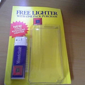 Montclair Cigarettes Lighter - Picture 1 of 3