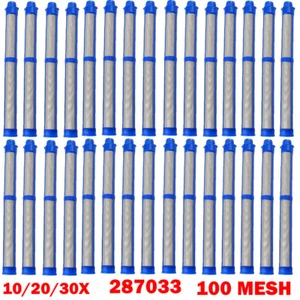 10/20/30x Airless Paint Spray Gun Filter for Contractor II 287033 100 Mesh HOT - Picture 1 of 14