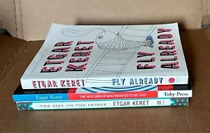 ETGAR KERET Girl on Fridge Bus Driver God Fly Already 3 Paperback Lot - Foto 1 di 5