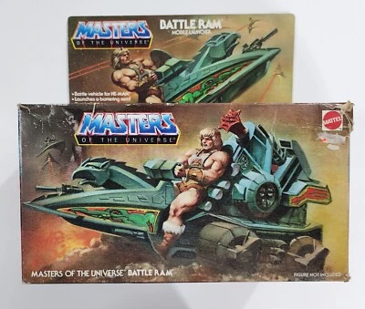 Masters Of The Universe Battle Ram con caja original 1981 sin misiles Foto 1 de 4