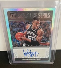 David Robinson 2018-19 Donruss Basketball Signature Series  SG-DRS 