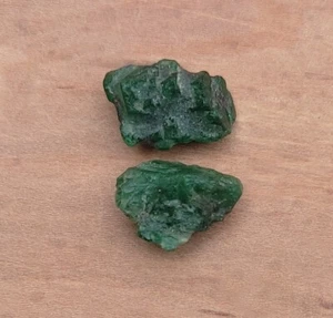 Emeraudes naturelles brutes d'Afghanistan, lot de 11 carats, bijouterie - Imagen 1 de 7