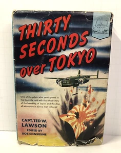 Landmark Book - #35 Thirty seconds over Tokyo - Ted Lawson - HCDJ 1943 - WWII - Picture 1 of 9