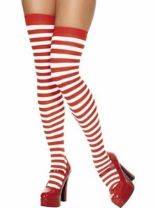 Candy Cane Stockings in Women's 
