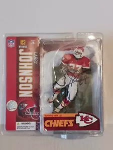 Kansas City Chiefs Larry Johnson Signed Autograph McFarlane Action Figure - Picture 1 of 11