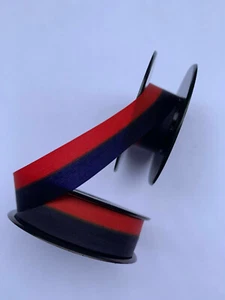 Cinta de máquina de escribir Smith Corona Skyriter en carretes pequeños de 1 5/8" Negro/Rojo - Imagen 1 de 1