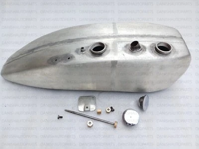 Petrol Oil Gas Fuel Tank & Caps For Indian Scout 1920-1923, Soldered Tin Plated - Image 1 of 4