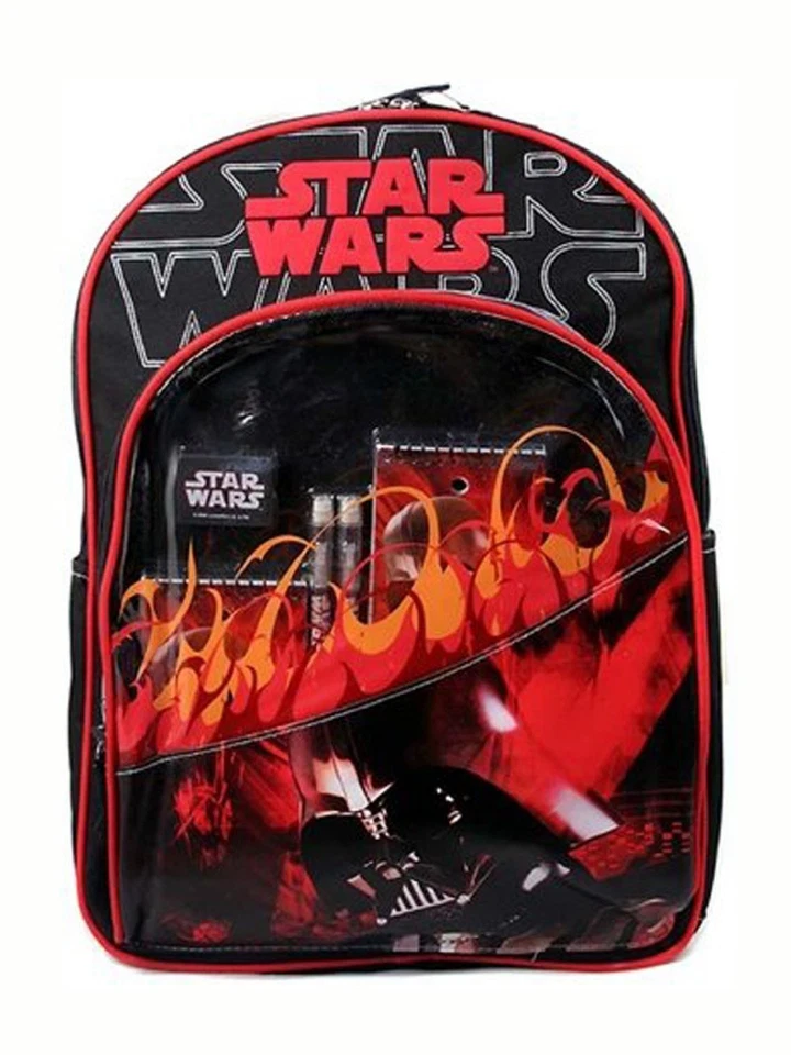 Star Wars Grande Tamaño Completo Mochila Bolso Bonus Gratis Papelería Suministros Kit Nuevo Foto 1 de 1