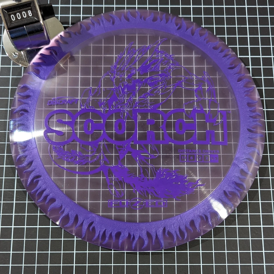 Discraft FuZeD Z Scorch with Flame Distance Driver (Pick Your Disc) Bomber Discs - Image 1 of 1