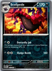 Scolipede 117/167 - SV06: Twilight Masquerade Reverse Holo - Imagen 1 de 2