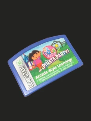 Leap Frog Leapster Dora the Explorer: Pinata Party! Cartridge Only NICK LEARNING - Image 1 of 3