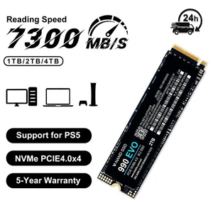 Interne Solid State Drive 1/2/4TB 990 EVO PCIe 4.0 NVMe M.2 Festplatte SSD - Afbeelding 1 van 20