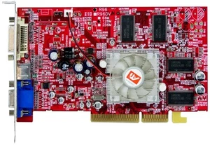 GRAFIKKARTE PowerColor ATI RADEON 9600 PRO 128MB R96-C3G AGP - Afbeelding 1 van 2