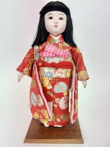 Ichimatsu Puppe frühes Shōwa Meisterwerk Antik Vintage Japanische Puppe Kimono - Bild 1 von 7