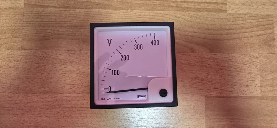 einbau voltmeter analog 0 - 400V  / 4 - 20mA - Bild 1 von 1