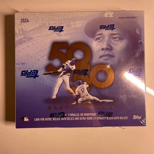 2024 Topps Shohei Ohtani 50/50 Unopened Box Dodgers MLB Baseball Cards Sealed - Picture 1 of 3