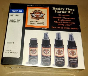 New Harley Davidson Motorcycle Care Starter Kit / Set Unused Shrink Wrapped See! - Picture 1 of 6