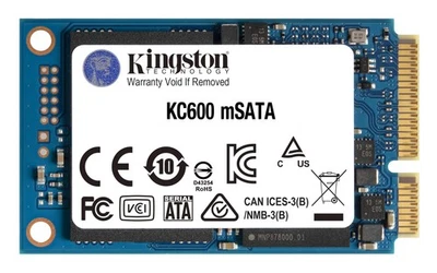 Kingston KC600 SSD 256GB SATA3 mSATA - SKC600MS/256G 256 GB mSATA Drive Only - Image 1 of 4